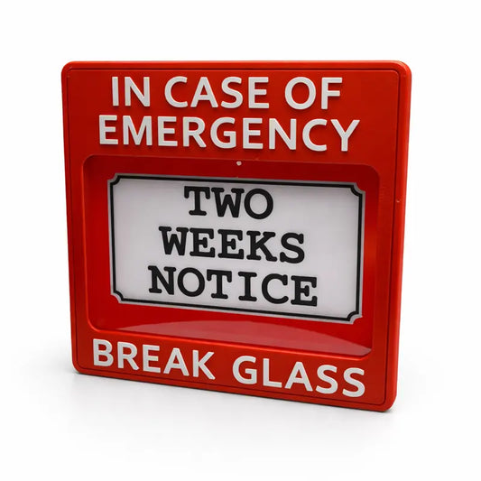 Two Weeks Notice Box