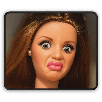 Funny Face Mouse Pad