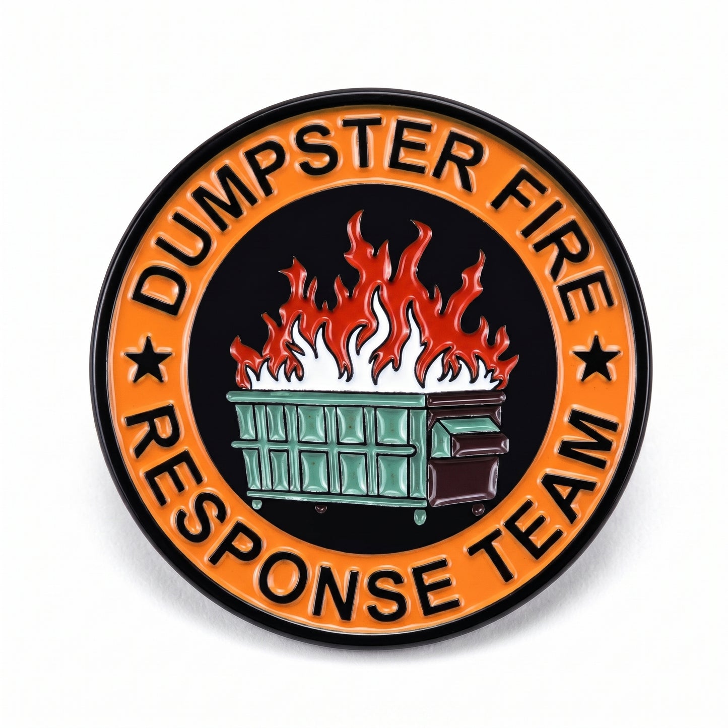 Dumpster Fire Pin