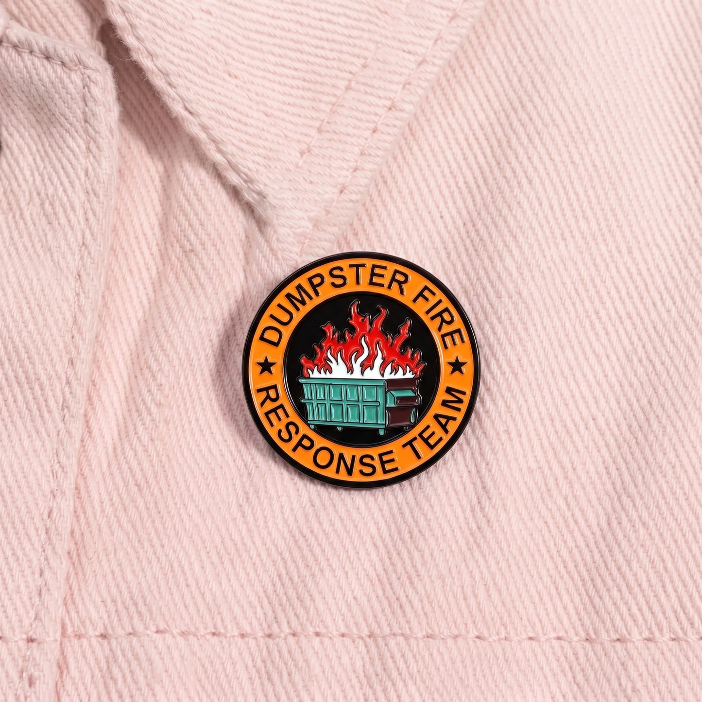 Dumpster Fire Pin